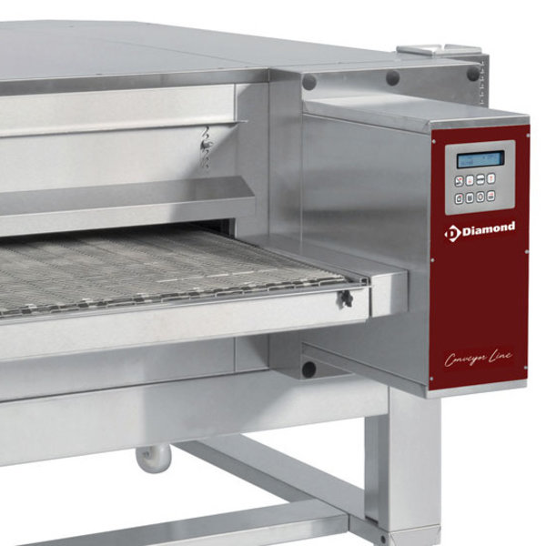 Tunneloven | Elektrisch | Geventileerd 800 | 35 of 220 Pizza's/u | 24.9kW | 1650x2180x600/1130(h)mm