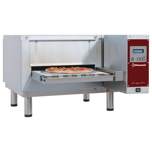 Tunneloven | Elektrisch 400 | 18 of 130 Pizza's/u | 6.3kW | 800x1270x390(h)mm