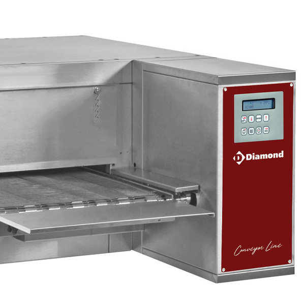 Tunneloven | Elektrisch | Geventileerd 400 | 21 of 145 Pizza's/u | 7.9kW | 980x1300x440/1060(h)mm