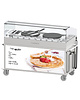 Casselin Crêpe-Trolley | RVS | 2 Bakplaten (Ø400mm) | 5.4kW | 1516x675x1150(h)mm 