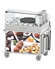 Casselin Poffertjes-Trolley | RVS | 1 Bakplaat (Ø400mm) | 2.7kW | 1036x675x1150(h)mm Casselin Poffertjes-Trolley | RVS | 1 Bakplaat (Ø400mm) | 2.7kW | 1036x675x1150(h)mm