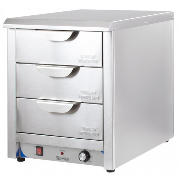 Warmhoudlade | RVS | 40°C/80°C | 3 Laden (1/1 GN) | 2.2kW | 467x662x595(h)mm