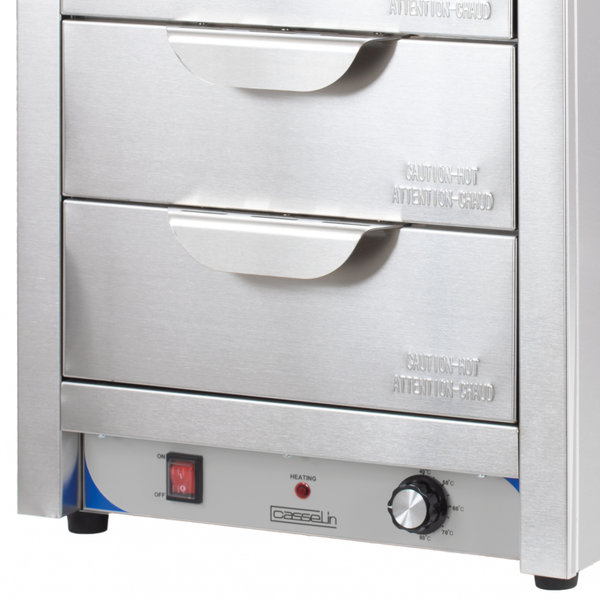 Warmhoudlade | RVS | 40°C/80°C | 3 Laden (1/1 GN) | 2.2kW | 467x662x595(h)mm