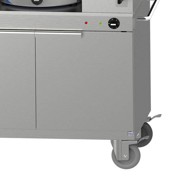 Crêpe-Trolley | RVS | 1 Bakplaat (Ø400mm) | 2.7kW | 903x625x1150(h)mm
