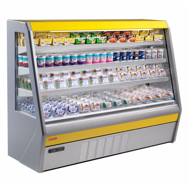 Wandkoeling | GENIUS2 | Grijs | Voor Externe Koelunit | 4 Schappen | Intern Nachtgordijn | 1965x720x1460(h)mm