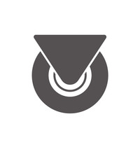 CombiSteel Wielenset | CombiSteel/Ecofrost Koelwerkbanken | 6 Wielen (Geremd)