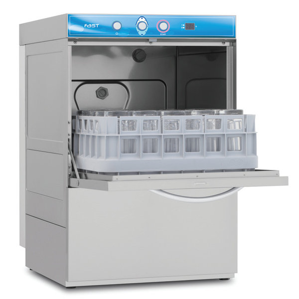 Glazenwasser | Mand 400x400mm | 230V | Naglanspomp | 436x535x670(h)mm