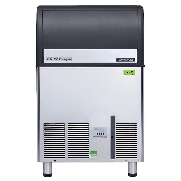 IJsblokjesmachine | Gourmet Blokje (M) | 84kg/24h | Voorraad 48kg | Luchtgekoeld | Afvoerpomp | 680x600x990/1080(h)mm