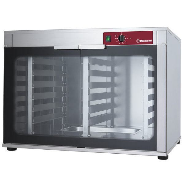 Rijskast | 2 Deuren | 2x 6 Niveaus (EN600x400 of 1/1 GN) | 2kW | 995x795x734(h)mm