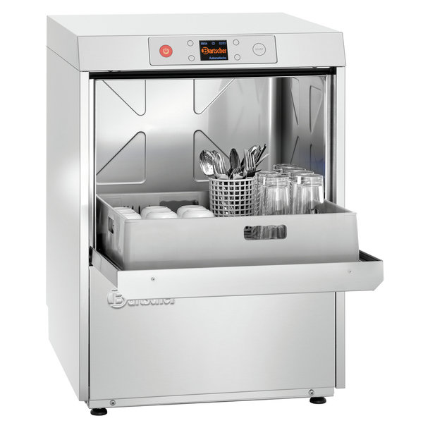 Horeca Vaatwasser | Ontsmetting | Mand 500x500mm | 400V | Afvoerpomp | Zeeppomp | Ontharder | 600x645x850(h)mm