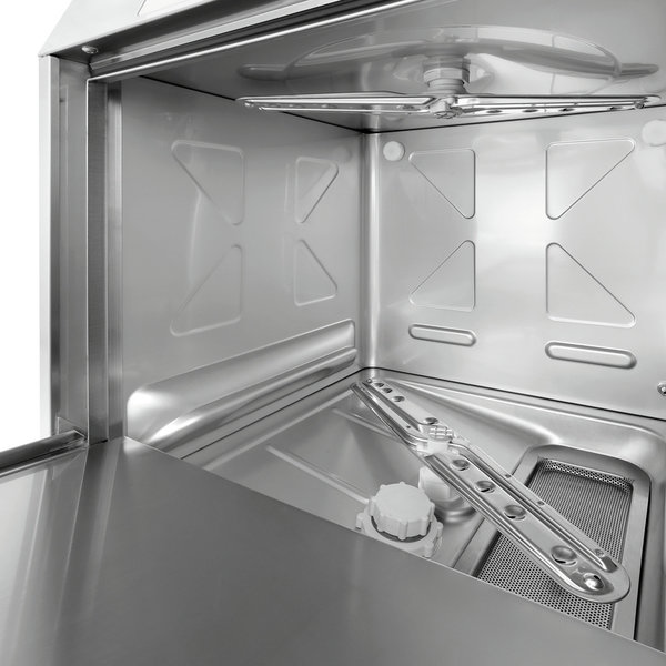 Horeca Vaatwasser | Ontsmetting | Mand 500x500mm | 400V | Afvoerpomp | Zeeppomp | Ontharder | 600x645x850(h)mm