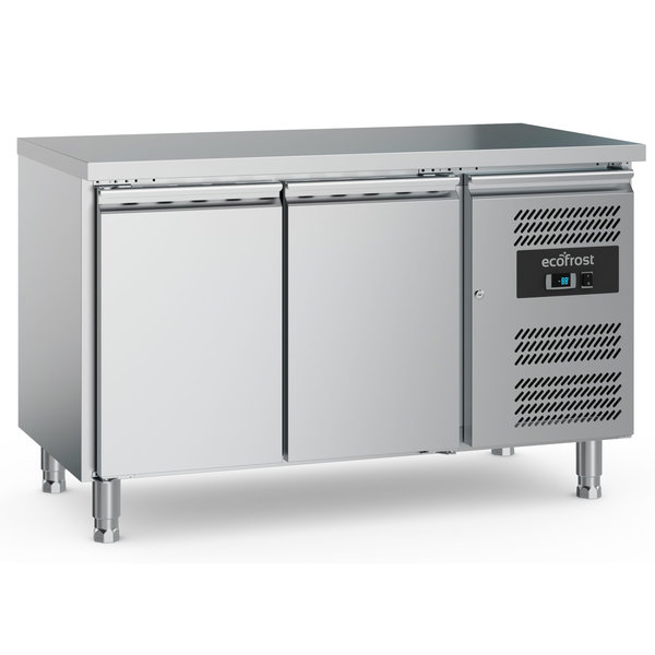 Koelwerkbank | 282L | 2 Deuren (1/1 GN) | +2°C/+8°C | Geforceerd | 1360x700x850(h)mm