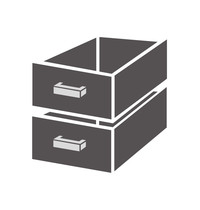 CombiSteel Ladenblok | CombiSteel Koelwerkbanken | 2 Laden