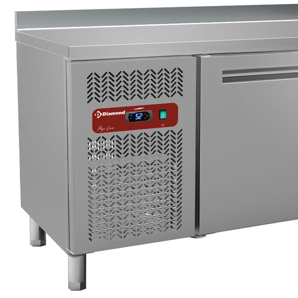 Koelwerkbank | 245L | 2 Deuren | 0°C/+8°C | Geventileerd | 0.36kW | Achteropstand | 1500x600x880/900(h)mm