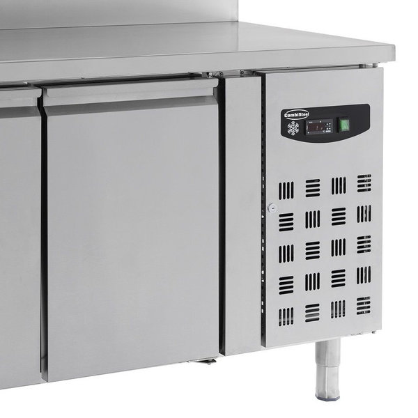 Koelwerkbank | 282L | 2 Deuren (1/1 GN) | +2°C/+8°C | Geforceerd | Achteropstand | 1360x700x850/950(h)mm