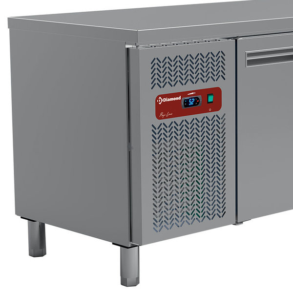 Koelwerkbank | 260L | 2 Deuren (1/1 GN) | 0°C/+8°C | Geventileerd | 0.36kW | 1350x700x880/900(h)mm