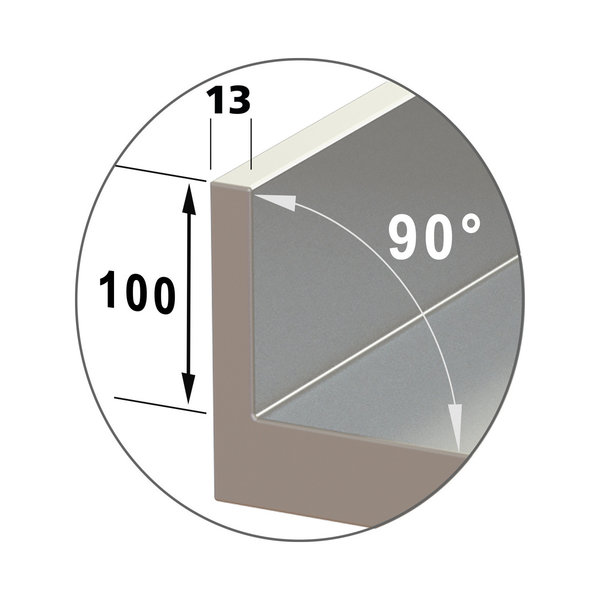 Koelwerkbank | 260L | 2 Deuren (1/1 GN) | 0°C/+8°C | Geventileerd | 0.36kW | Achteropstand | 1350x700x880/900(h)mm
