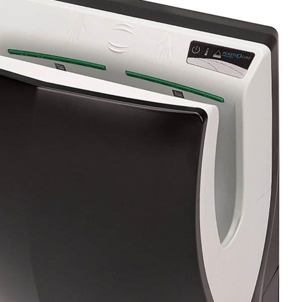 Handendroger | PlastiQline | Kunststof | Droogtijd 8-15s | Antibacterieel (HACCP) + HEPA-Filter | 1.1kW (230V) | 320x228x665(h)mm