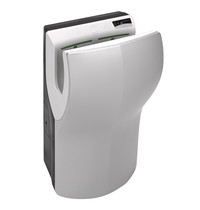 mediclinics Handendroger | Twinflow Hands-In | RVS | Antibacterieel (HACCP) | HEPA-Filter | 0.4kW | 320x228x665(h)mm