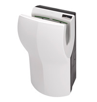 mediclinics Handendroger | Twinflow Hands-In | Wit | Antibacterieel (HACCP) | HEPA-Filter | 0.4kW | 320x228x665(h)mm