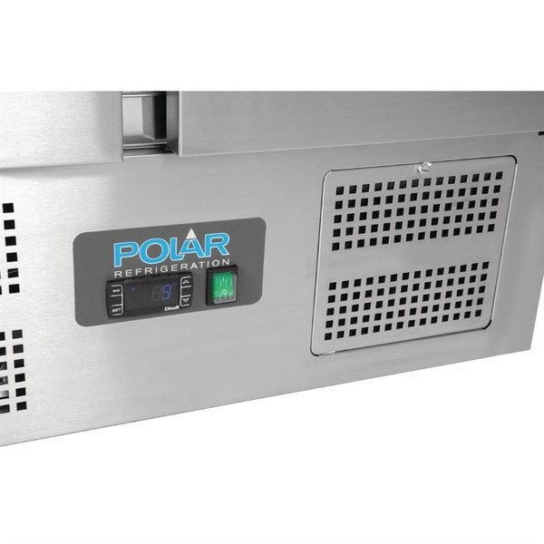 Koelwerkbank | 240L | 4 Laden (1/1 GN) | +2°C/+5°C | Geventileerd | 0.16kW | 900x700x880(h)mm