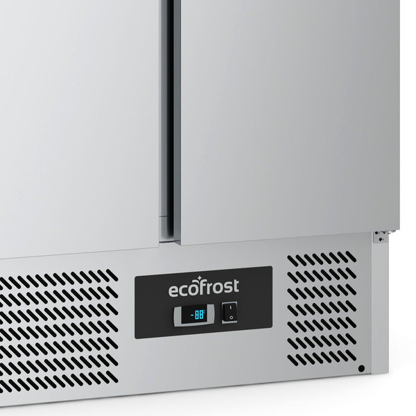 Koelwerkbank | 240L | 2 Deuren (1/1 GN) | +2°C/+8°C | Statisch + Ventilator | 900x700x876(h)mm