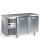 Afinox Koelwerkbank | TRK | 200L | 2 Deuren | 0°C/+8°C | Geforceerd | 0.2kW | 1260x600x850(h)mm 
