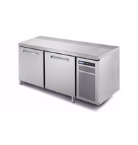 Afinox Koelwerkbank | SPRING | 385L | 2 Deuren (EN600x400) | -2°C/+7°C | Geforceerd | 0.25kW | Luchtvochtigheid Instelbaar | 1450x800x900(h)mm