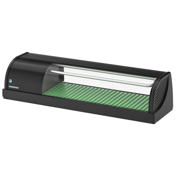 Sushivitrine | Zwart | 42L | +5°C | Statisch | Compressor Rechts | 1200x345x270(h)mm
