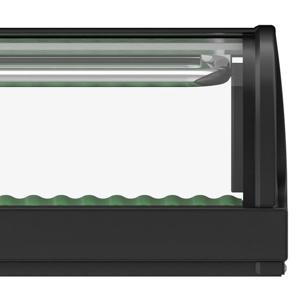 Sushivitrine | Zwart | 42L | +5°C | Statisch | Compressor Rechts | 1200x345x270(h)mm