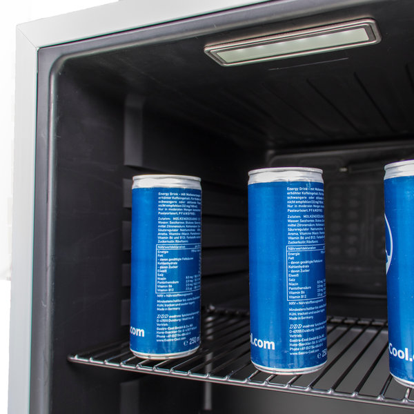 Minibar | 48L | Zilvergrijs | +2°C/+10°C | Statisch | 430x460x510(h)mm