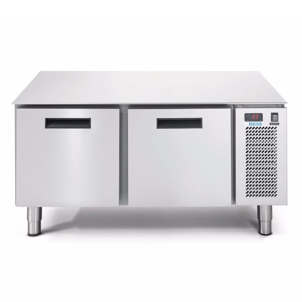 Afinox vrieswerkbank Linear Snack702BT/S 1C | Zonder werkblad | 2 laden | 1200x685x613(h)mm