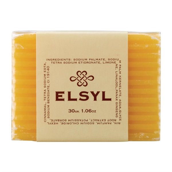 Elsyl natural look zeep | 50 stuks | 30g | 50x35x15(h)mm