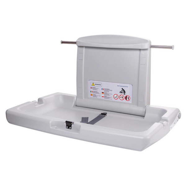 Babyverschoontafel | Grijs | Opklapbaar (Horizontaal) | Wandmontage | 860x580x495(h)mm