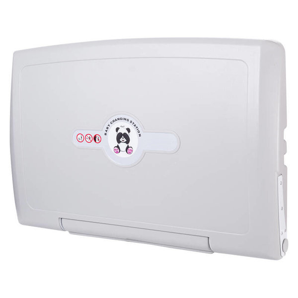 Babyverschoontafel | Grijs | Opklapbaar (Horizontaal) | Wandmontage | 860x580x495(h)mm