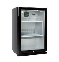 Husky Barkoelkast | 180L | Zwart | 0°C/+10°C | Geforceerd | 0.12kW | Klapdeur | NoFrost | 556x541x868(h)mm