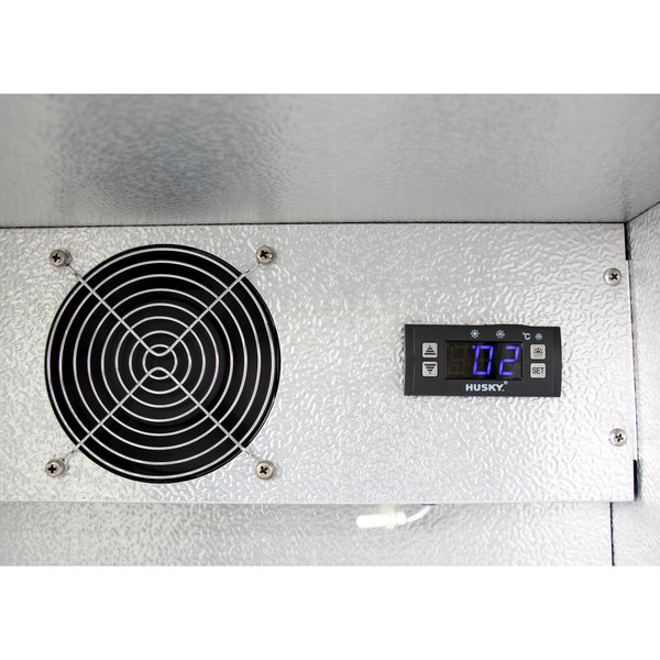 Barkoelkast | 130L | Zwart | 0°C/+10°C | Geforceerd | 556x541x868(h)mm