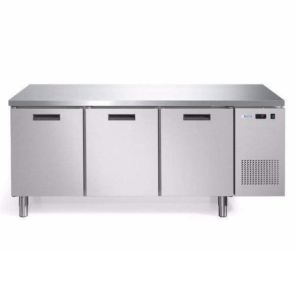Koelwerkbank | FRESH | 425L | 3 Deuren (1/1 GN) | +2°C/+7°C | Geforceerd | 0.2kW | 1926x700x850(h)mm