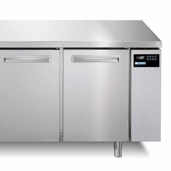 Koelwerkbank | SPRING | 420L | 3 Deuren (1/1 GN) | Voor Externe Koelunit | 1585x700x900(h)mm
