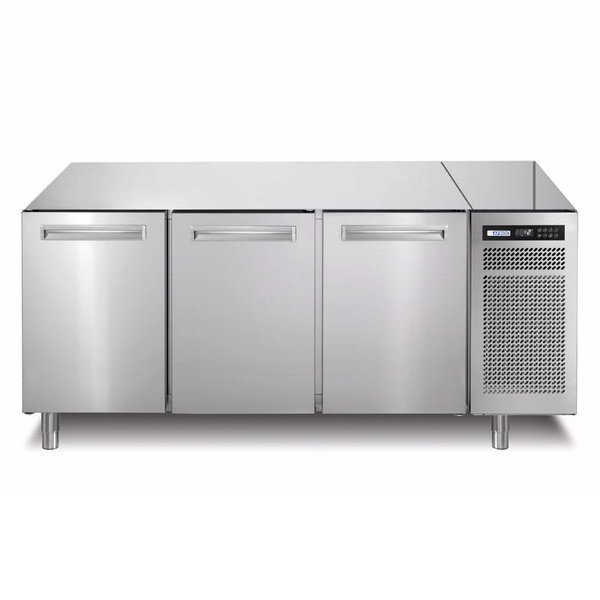 Koelwerkbank | SPRING | 490L | 3 Deuren (1/1 GN) | -2°C/+7°C | Geforceerd | 0.25kW | Zonder Werkblad | 1721x690x850(h)mm