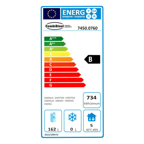 Koelwerkbank | Laag Model | 300L | 3 Deuren (1/1 GN) | +2°C/+8°C | Geforceerd | 0.34kW | 1795x700x650(h)mm