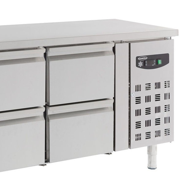 Koelwerkbank | 417L | 6 Laden | +2°C/+8°C | Geforceerd | 1795x700x850(h)mm
