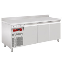 Diamond Koelwerkbank | 405L | 3 Deuren (1/1 GN) | -2°C/+8°C | Statisch/Geventileerd | 0.25kW | Achteropstand | 1795x700x866/960(h)mm