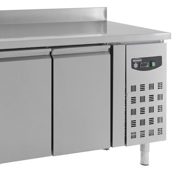 Koelwerkbank | 553L | 4 Deuren (1/1 GN) | +2°C/+8°C | Geforceerd | 0.34kW | Achteropstand | 2230x700x850/950(h)mm