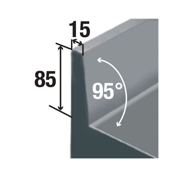 Koelwerkbank | Spoelbak | 550L | 4 Deuren (1/1 GN) | -2°C/+8°C | Geventileerd | 0.38kW | Achteropstand | 2260x700x866/1045(h)mm