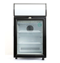 Exquisit Koelkast | 50L | Zwart/Wit | 0°C/+10°C | Geforceerd | 460x500x780(h)mm