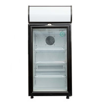 Exquisit Koelkast | 80L | Zwart/Wit | 0°C/+10°C | Geforceerd | 460x500x980(h)mm