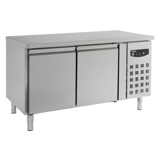 Bakkerij Koelwerkbank | 428L | 2 Deuren (EN600x400) | +2°C/+8°C | Geforceerd | 1510x800x860(h)mm