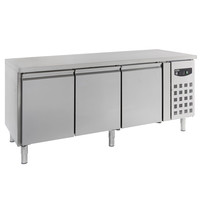 CombiSteel Bakkerij Koelwerkbank | STANDARD LINE | 635L | 3 Deuren (EN600x400) | +2°C/+8°C | Geforceerd | 2020x800x850(h)mm