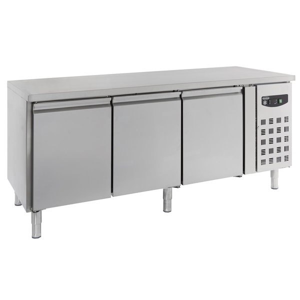 Bakkerij Koelwerkbank | STANDARD LINE | 635L | 3 Deuren (EN600x400) | +2°C/+8°C | Geforceerd | 2020x800x850(h)mm